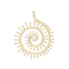 Colgante en oro con Diamante PK (H)