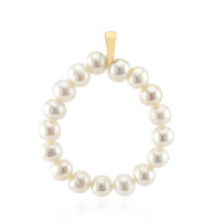 Colgante en plata con Perla blanca Freshwater (TPC)