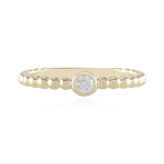 Anillo en oro con Diamante IF (G)  (de Melo)