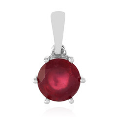 Colgante en plata con Rubí de Madagascar