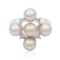 Anillo en plata con Perla Freshwater (TPC)