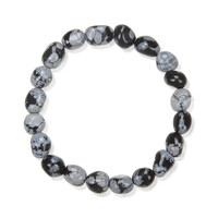 Brazalete con Obsidiana Copo de Nieve