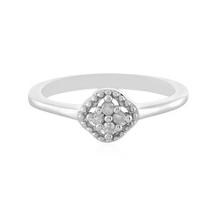 Anillo en plata con I1 (I) Diamante