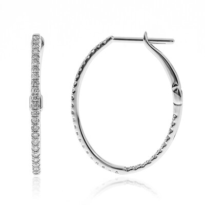 Pendientes en oro con Diamante I1 (H)  (CIRARI)