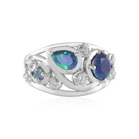 Anillo en plata con Ópalo de Mezezo
