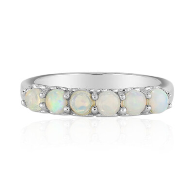 Anillo en plata con Ópalo de Welo