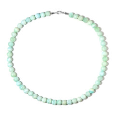 Collar en plata con Aragonita azul