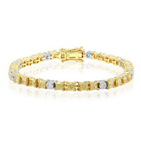 Brazalete en oro con Diamante amarillo SI2 (CIRARI)