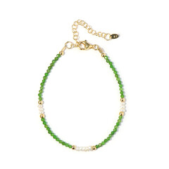 Brazalete en plata con Perla de Akoya