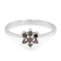 Anillo en plata con Diamante fantasía