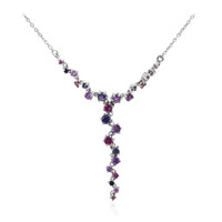 Collar en plata con Amatista