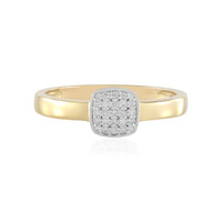 Anillo en oro con Diamante SI2 (H) (de Melo)