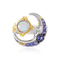 Anillo en plata con Ópalo de Welo (Gems en Vogue)