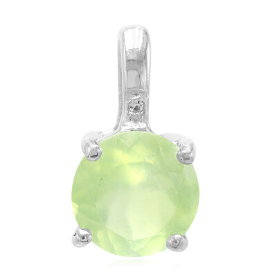 Colgante en plata con Prehnita