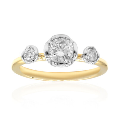 Anillo en oro con Diamante VS2 (H)  (CIRARI)