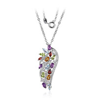 Collar en plata con Citrino
