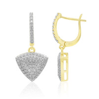 Pendientes en oro con Diamante SI2 (G) 