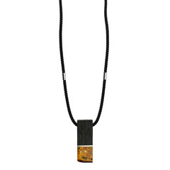 Collar en plata con Ámbar báltico