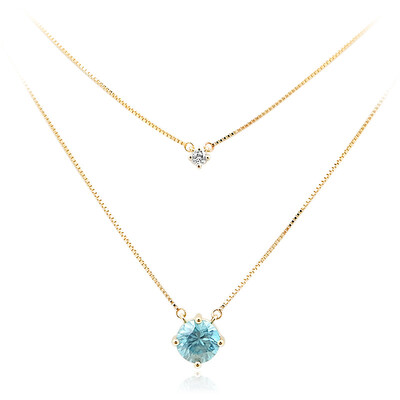 Collar en oro con Zircón de Ratanak Kirí (de Melo)