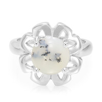 Anillo en plata con Ágata dendrítica