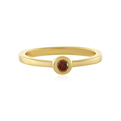 Anillo en plata con Diamante rojo I3