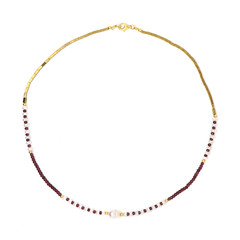 Collar en plata con Perla de Akoya