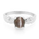 Anillo en plata con Escapolita ojo de gato
