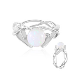 Anillo en plata con Ópalo Welo AAA (de Melo)