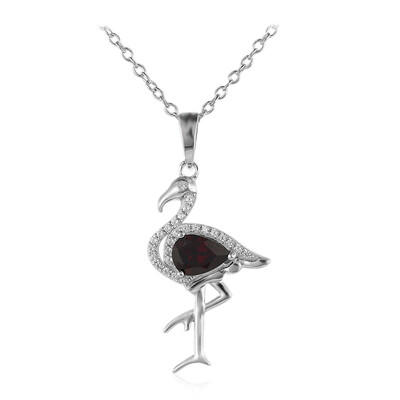 Collar en plata con Granate