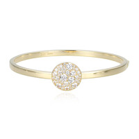 Brazalete en plata con Zircón(Adela Silber)