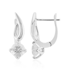 Pendientes en plata con Cuarzo Herkimer (Pallanova)