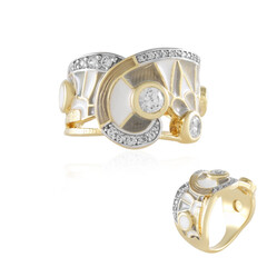 Anillo en plata con Zircón (Adela Silber)