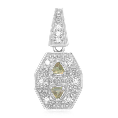 Colgante en plata con Alejandrita de Brasil