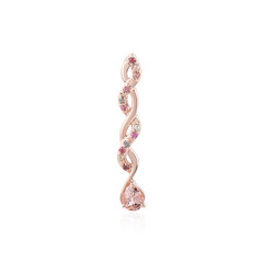 Colgante en plata con Turmalina rosa (SAELOCANA)
