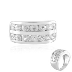 Anillo en plata con Zircón (de Melo)