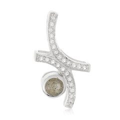Colgante en plata con Espectrolita