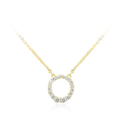 Collar en oro con Diamante limpio a lupa F (LUCENT DIAMONDS)