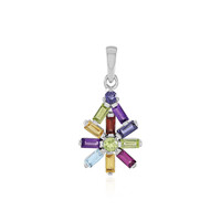 Colgante en plata con Peridoto