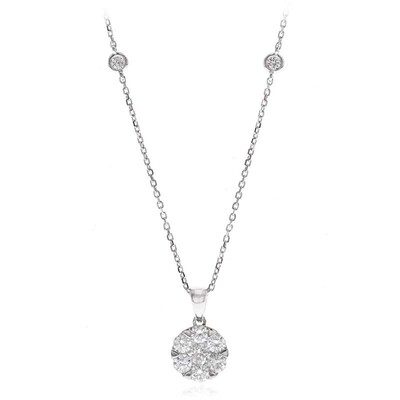 Collar en oro con Diamante I1 (H)  (CIRARI)