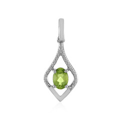 Colgante en plata con Peridoto
