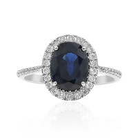 Anillo en oro con Zafiro azul (Estée Collection)