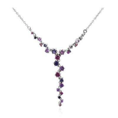 Collar en plata con Amatista