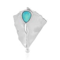 Colgante en plata con Ópalo azul de Etiopía