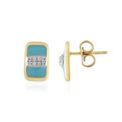 Pendientes en plata con Zircón