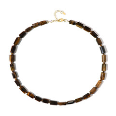 Collar en plata con Ojo de tigre
