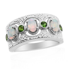 Anillo en plata con Ópalo de Welo