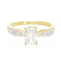 Anillo en plata con Berilo del Himalaya