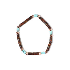 Brazalete con Ojo de tigre rojo