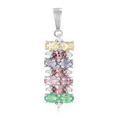 Colgante en plata con Danburita