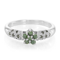 Anillo en plata con Diamante fantasía